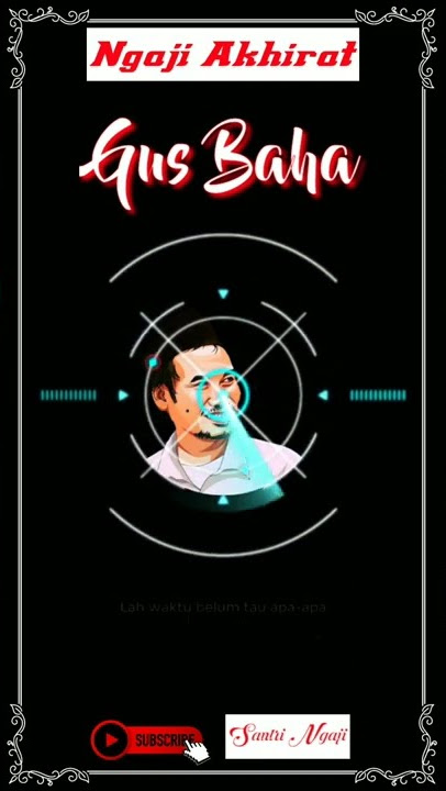 story wa Gus Baha terbaru 'BAHAGIA SAJA KOK REPOT'