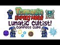 Terraria lunatic cultist expert guide drops boss fight treasure bag info  how to summon