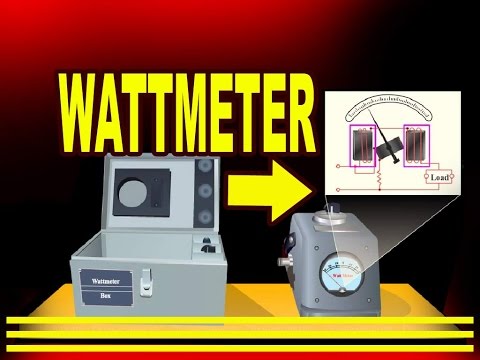 what is a wattmeter definition construction and working of