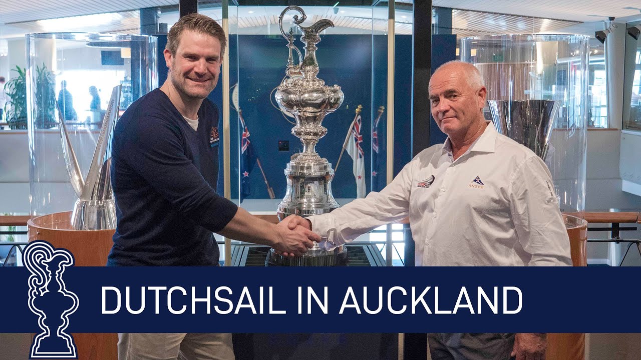 ⁣DutchSail Visit the Auld Mug and the Future Site of Their Team Base