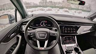 2024 Audi SQ7 in the Snow! POV Driving Impressions