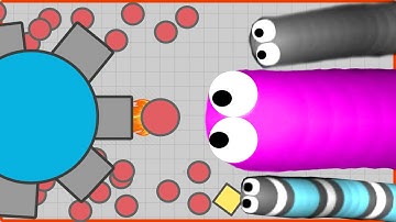 SLITHER.IO VS DIEP.IO ...!!