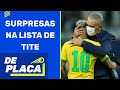 CONVOCAÇÃO DA SELEÇÃO BRASILEIRA; PSG "GALÁTICO" DE MESSI, NEYMAR E MBAPPÉ | De Placa (13/08/21)