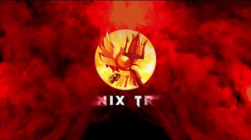 Intro Logo Animation Red Smoke