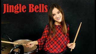 Jingle Bells Remix - Drum Cover By Nikoleta - 13 years old