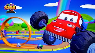 SUPER MONSTER CARS RACE LEAGUE | Who Won the Trophy? | Cars Funny Race Videos 3D | Toon Cars Videos