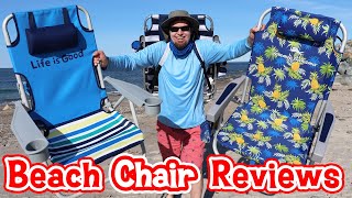 Beach Chair Reviews | Tommy Bahama | Ostrich | Life is Good