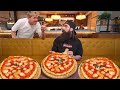 Trying to beat the slice record at gordon ramsays bottomless pizza restaurant  beardmeatsfood