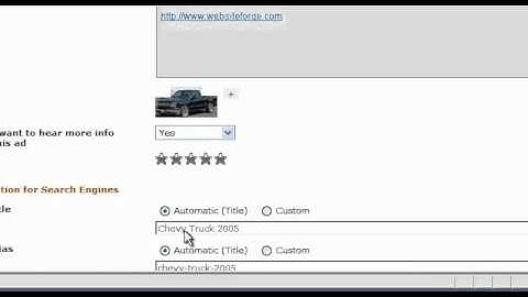 Creating Links In Ad Module Items - Webisteforge Ecommerce Website