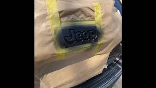 HOW TO PLASTI DIP THE CROME ON YOUR JEEP CHEROKEE