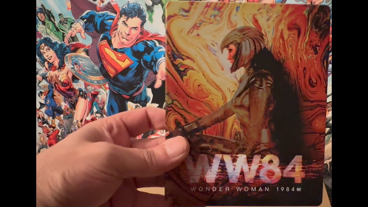 WONDER WOMAN 1984 4K UHD 3D Blu Ray SteelBook