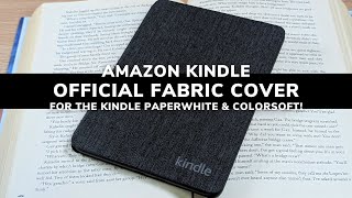 Amazon Official Fabric Case for Kindle Paperwhite & Colorsoft (Case Review)! screenshot 1