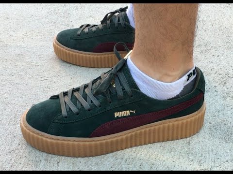 mens puma creeper on feet