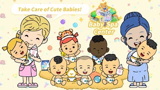 😊 Take Care of Cute Babies 💖| Baby Spa Center🌈| YoYa Busy Life World 💕