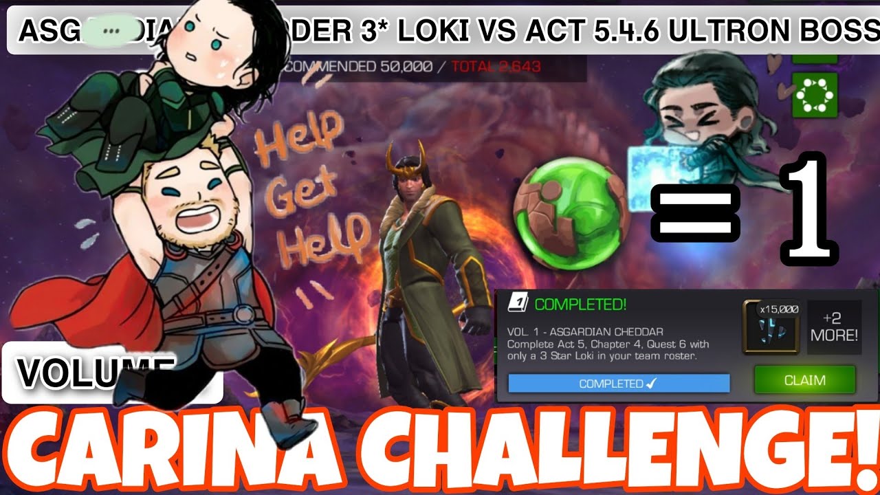 ДОКАЗАТЕЛЬСТВО, ЧТО ТЫ МОЖЕШЬ💪! 3★ ЛОКИ ПРОТИВ УЛЬТРОНА 5.4.6 — НУЖНО ТОЛЬКО ОДНО ВОЗРОЖДЕНИЕ! ВЫ...