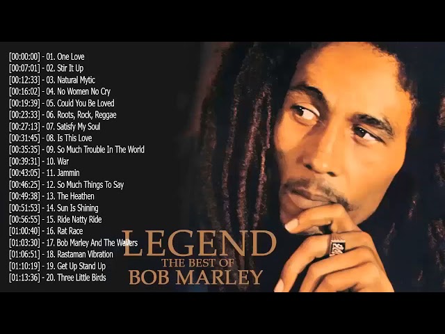 Bob Marley Greatest Hits Reggae Songs 2023 | Bob Marley Full Playlist class=