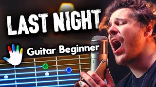 Last Night auf der Gitarre – Morgan Wallen-Tutorial für Anfänger