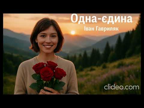 Одна єдина Іван Гавриляк авторська Cover Clideo