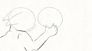SECRET Intro 4 W.I.P 2: Sketch (For @PoppyHeart-207)