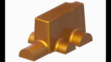 Creo - Gear housing construction - Part 4/10 – Inner geometry of lower housing