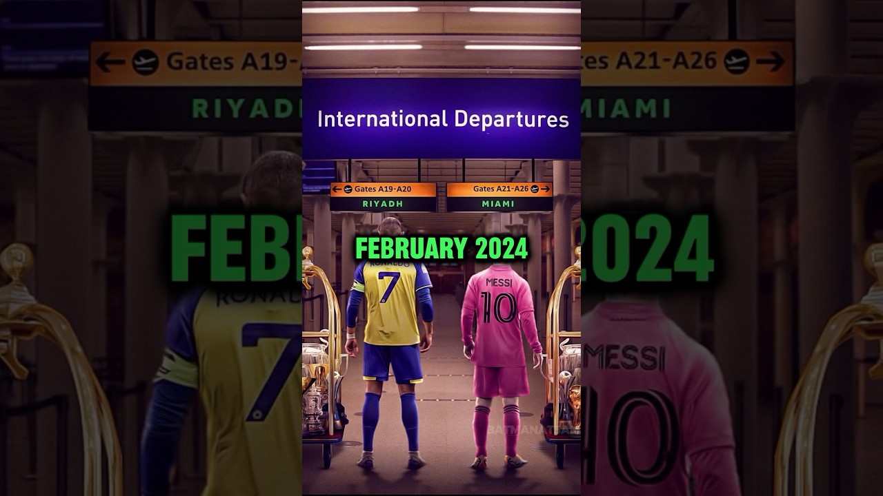 IT DOESN’T MATTER WHO WINS ❤️🚨🚨🚨 Ronaldo vs Messi Al-Nassr vs Inter Miami