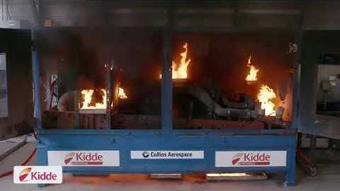 Kidde bus fire suppression system demonstration