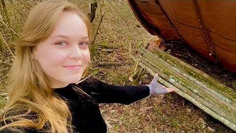 Building the Perfect Bushcraft Bench in the Woods