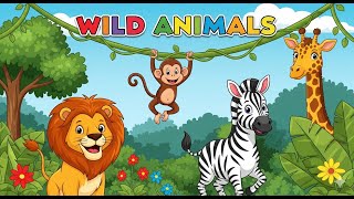 Hey Kids! Let’s Explore Wild Animals | Educational Video