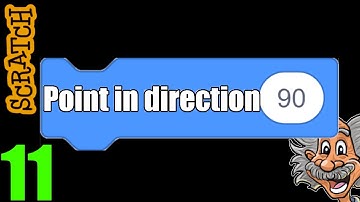11: Point in Direction block in Scratch - "Programming for Beginners"