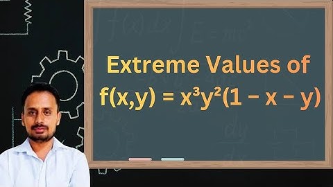 Maxima and minima engineering mathematics | Extreme Values | Part 4