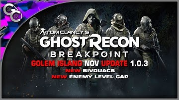 GHOST RECON Breakpoint | GOLEM ISLAND Title Update 1.0.3 PATCH | (PS4 Pro) HD