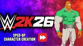 Allen the Alien Character Creation in WWE 2K26! (Invincible Full Build &amp; Showcase)