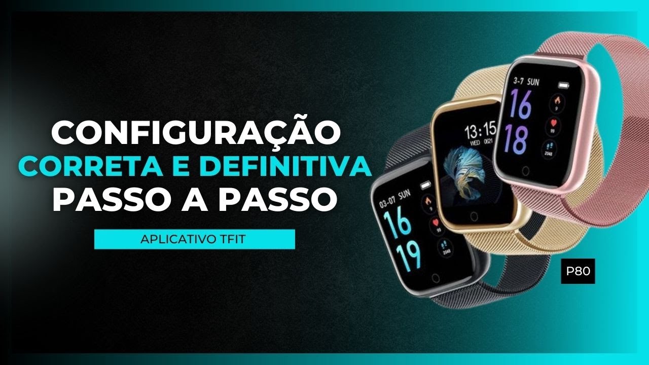 Configurando o Smart Wacht T80⌚ Usando Aplicativo (Happy  Sports)+Informações sobre sua 🔋 #Parte1 