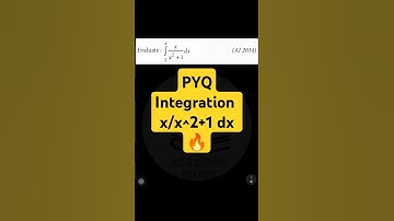 Integration x / x^2+1 dx | Maths PYQ | CBSE Class 12 #maths #exam #exercise #physics #cbse #ncert