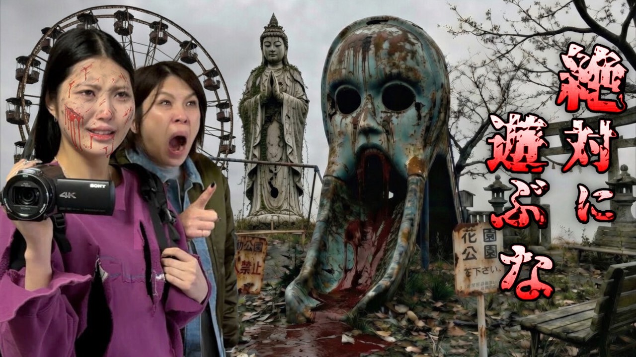 危険すぎて壊された『遊園地の廃墟』で遊んだら家族が行方不明になりました。宗教遊園地バブル遺産