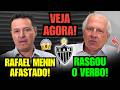 😱 RAFAEL MENIN ANUNCIA SAÍDA DO GALO!? 🔥 RUBENS MENIN REAGE A CRÍTICAS À SAF 💣 CRISE NO GALO!