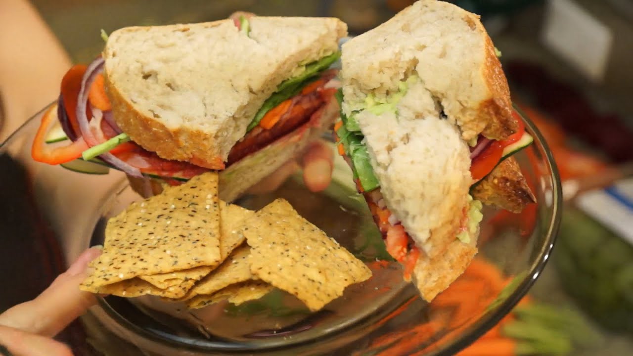 Amazing vegetarian sandwich recipe will make you wanna dance! - YouTube