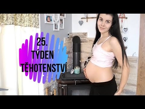 Video: 25 Týdnů Těhotenství: Příznaky, Tipy A Další