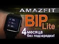 Обзор Xiaomi Amazfit BIP Lite. 4 месяца без подзарядки (6+)
