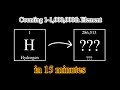 Counting 11000000th element in 15 minutes no audio