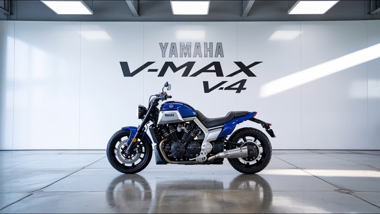2026 Yamaha VMAX V4 β First Look! Stylish Power, Big Attitude - YouTube