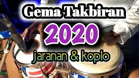 Takbiran terbaru 2020 || koplo jaranan | cover kendang
