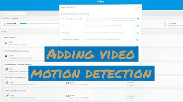 HOW-TO: Add video motion detection