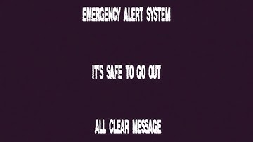 EAS MOCK #1 - DO NOT LOOK OUTSIDE (Analog Horror) READ DESC