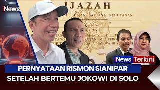🔴PERNYATAAN RISMON SIANIPAR SETELAH BERTEMU JOKOWI DI SOLO | INEWS TERKINI | 12/03