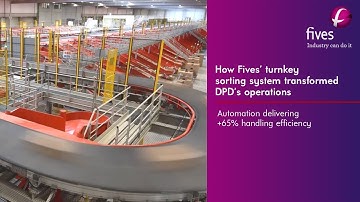 [Intralogistics] How Fives’ turnkey sorting system transformed DPD’s operations