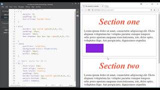 Relative Positioning ( CSS Layout )
