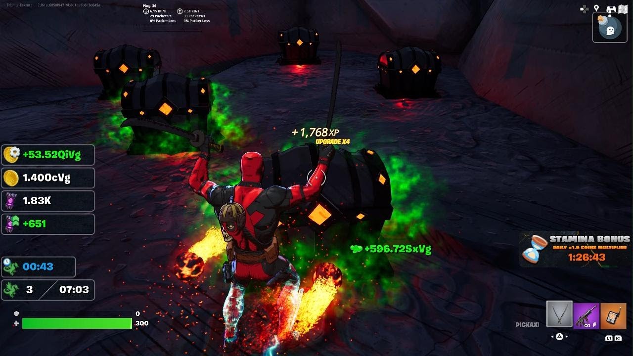 Fortnite:Creative, Treasure Tycoon Map Gameplay Part 129.