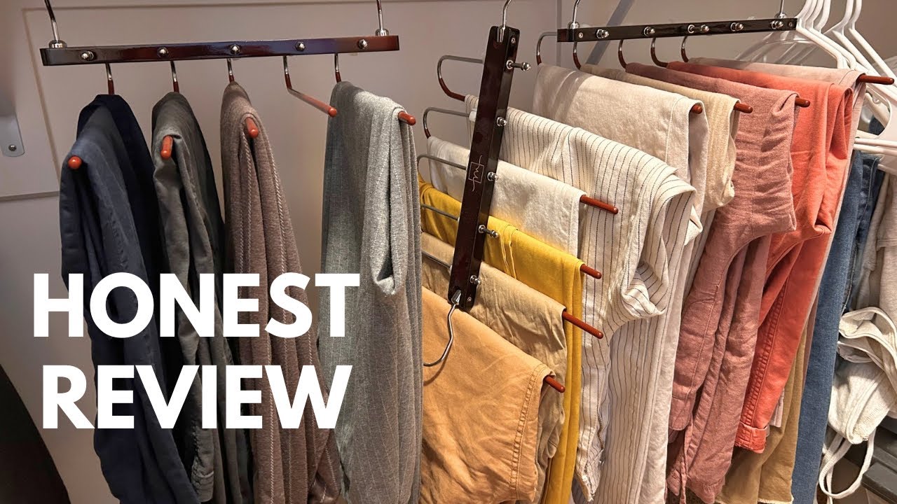 MORALVE Pants Hangers Space Saving - Review
