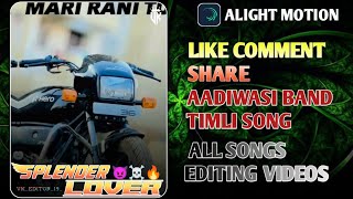 Spelnder Lover Aadiwasi Timli Song Vk Editor And Mk And Editor